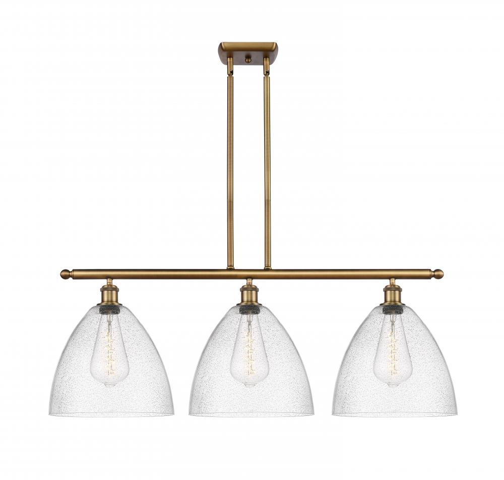 Bristol - 3 Light - 39 inch - Brushed Brass - Cord hung - Island Light