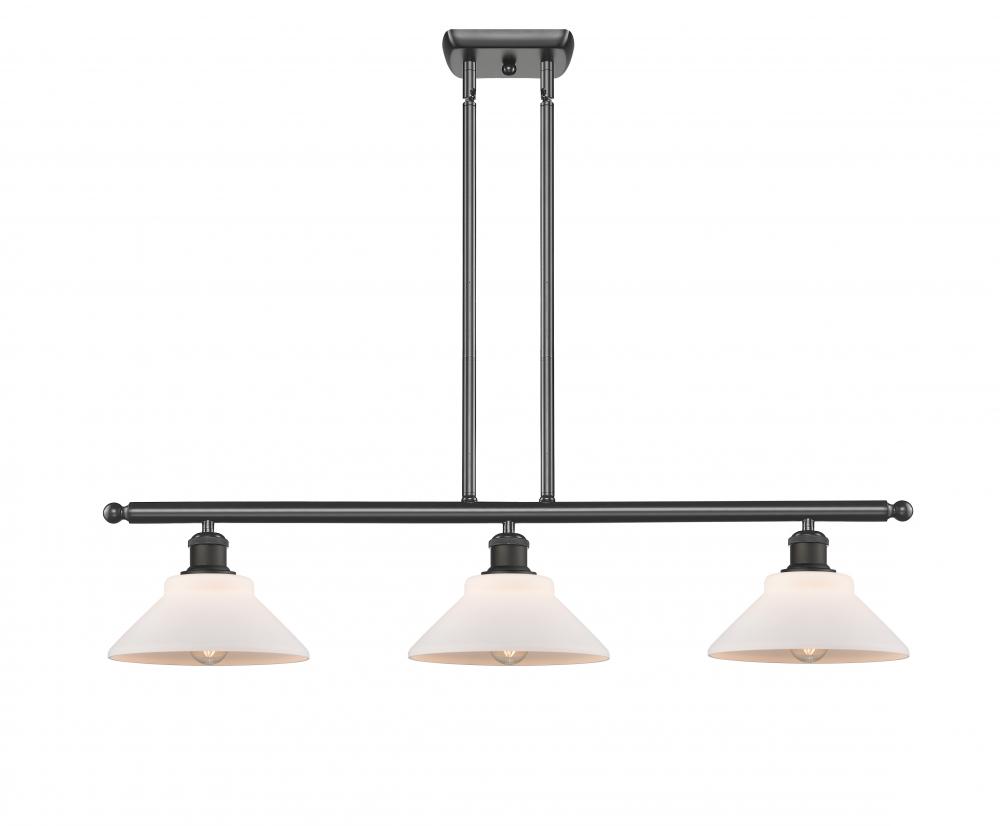 Orwell - 3 Light - 36 inch - Oil Rubbed Bronze - Cord hung - Island Light