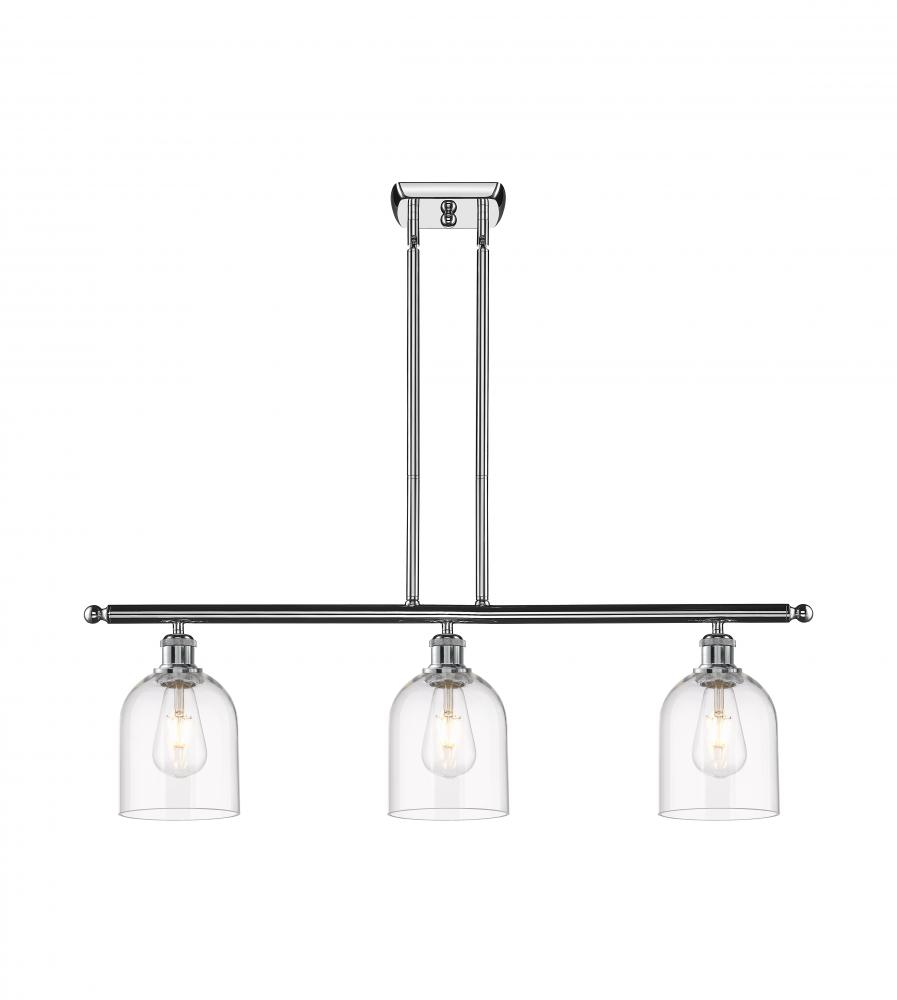 Bella - 3 Light - 36 inch - Polished Chrome - Cord hung - Island Light