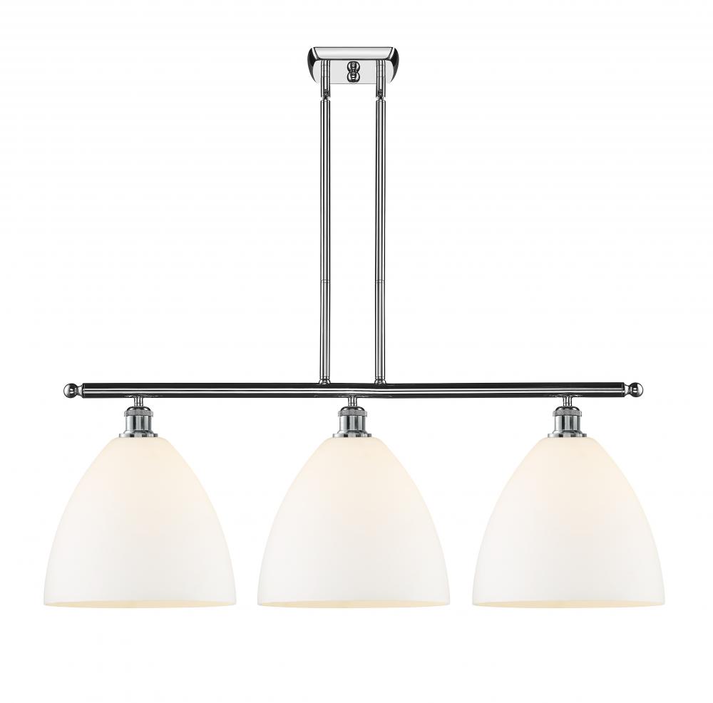 Bristol - 3 Light - 39 inch - Polished Chrome - Cord hung - Island Light