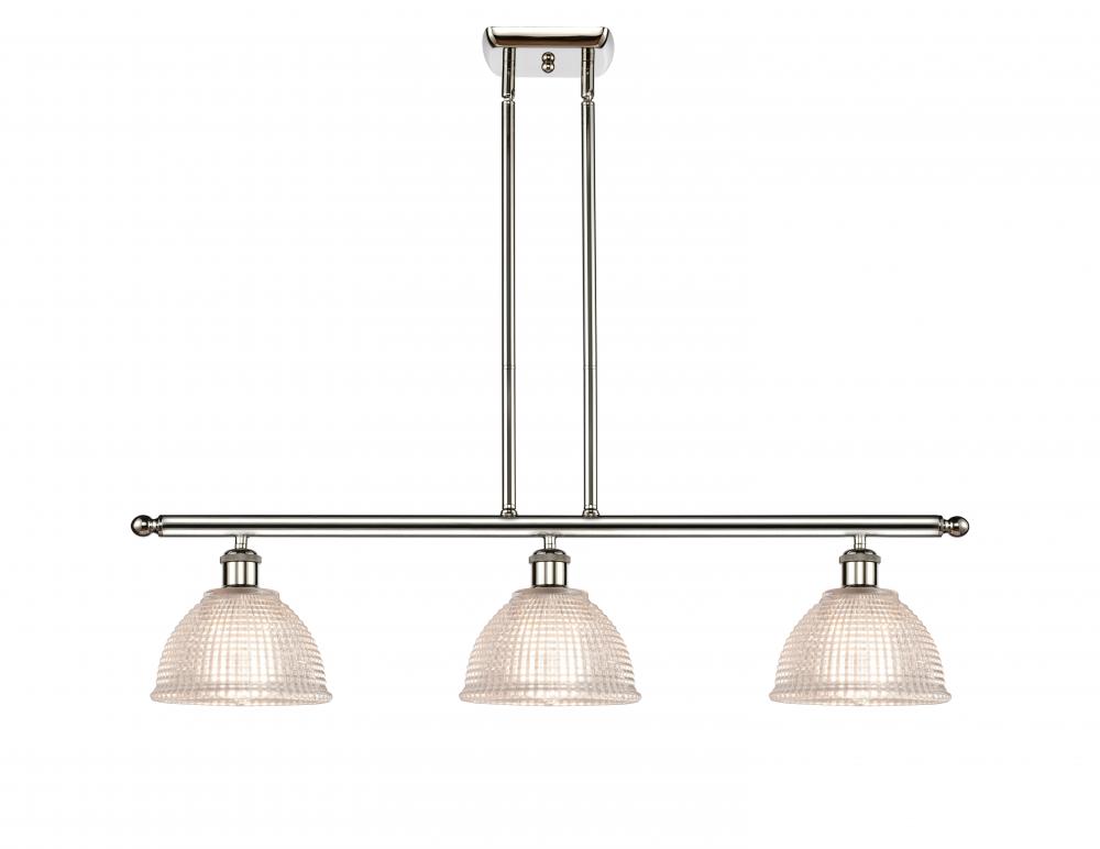 Arietta - 3 Light - 36 inch - Polished Nickel - Cord hung - Island Light