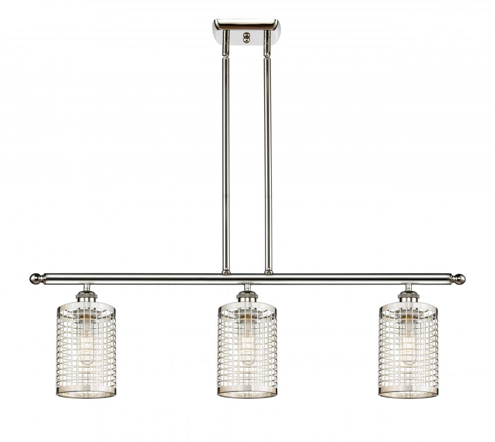 Nestbrook - 3 Light - 36 inch - Polished Nickel - Multi Pendant