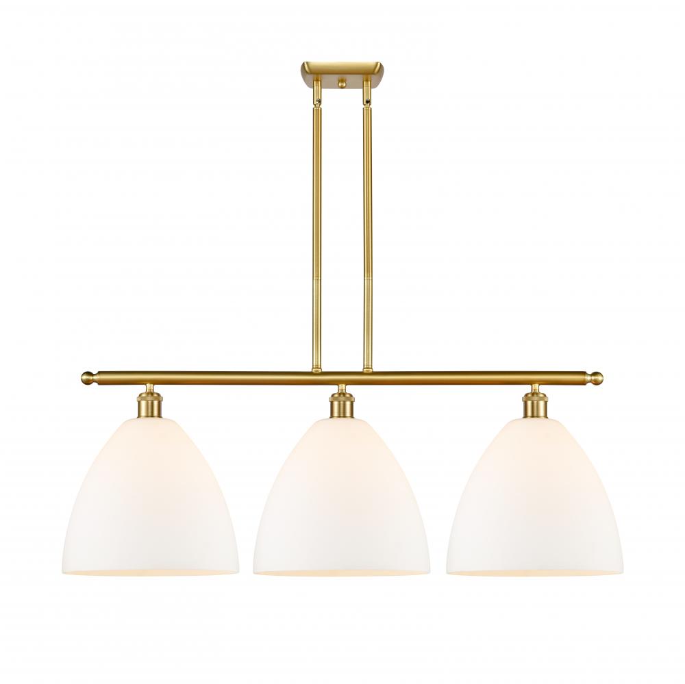 Bristol - 3 Light - 39 inch - Satin Gold - Cord hung - Island Light