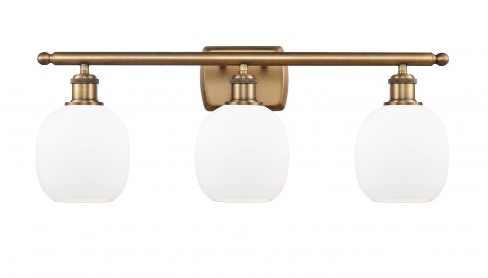 Belfast - 3 Light - 26 inch - Brushed Brass - Bath Vanity Light