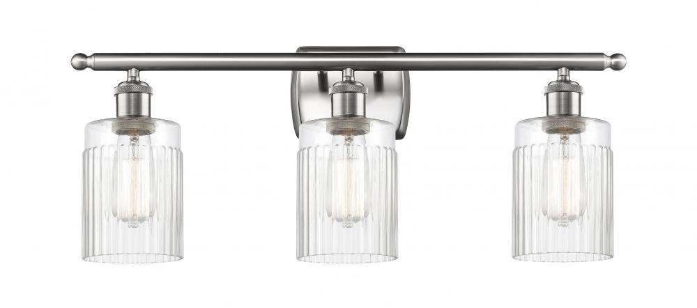 Hadley - 3 Light - 25 inch - Brushed Satin Nickel - Bath Vanity Light