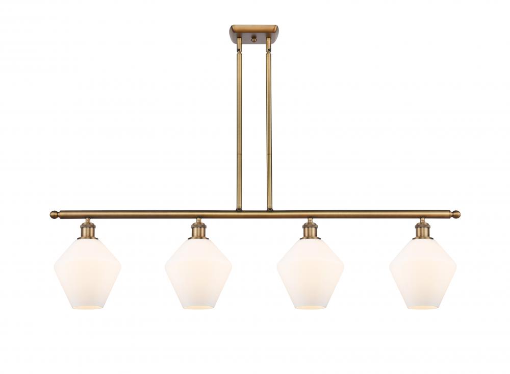 Cindyrella - 4 Light - 48 inch - Brushed Brass - Cord hung - Island Light