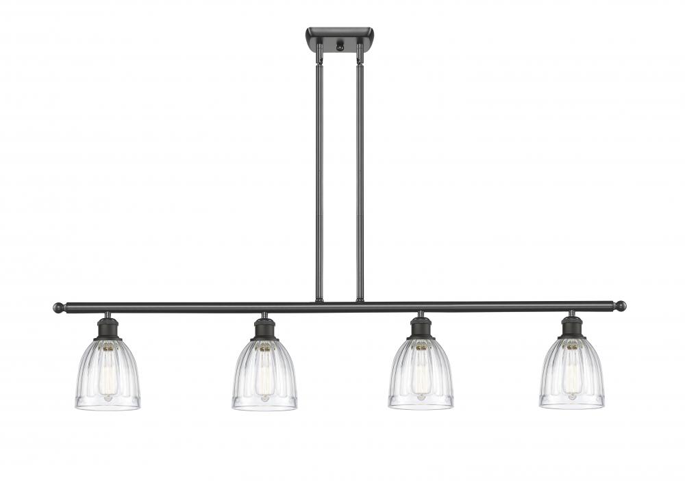 Brookfield - 4 Light - 48 inch - Oil Rubbed Bronze - Cord hung - Island Light