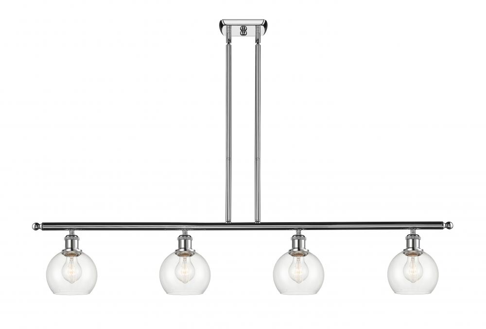 Athens - 4 Light - 48 inch - Polished Chrome - Cord hung - Island Light