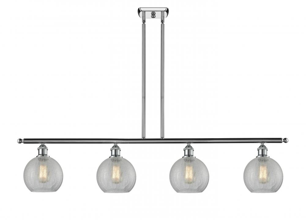 Athens - 4 Light - 48 inch - Polished Chrome - Cord hung - Island Light