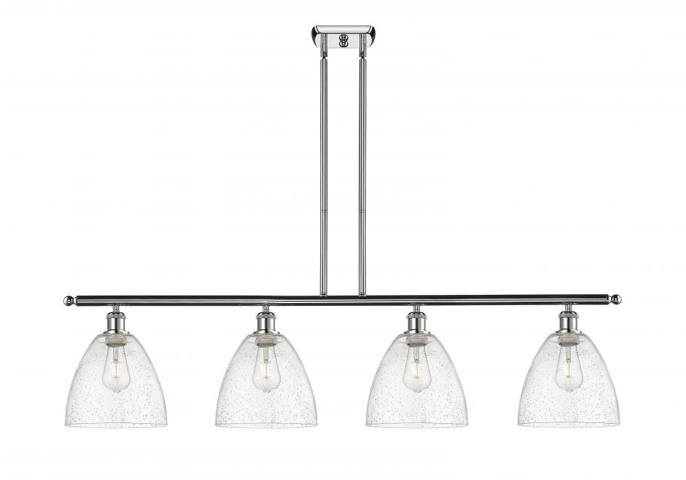 Bristol - 4 Light - 48 inch - Polished Chrome - Cord hung - Island Light