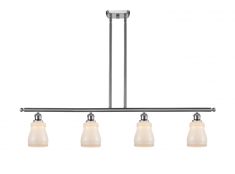 Ellery - 4 Light - 48 inch - Brushed Satin Nickel - Cord hung - Island Light