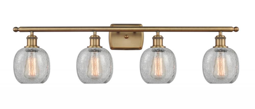 Belfast - 4 Light - 36 inch - Brushed Brass - Bath Vanity Light