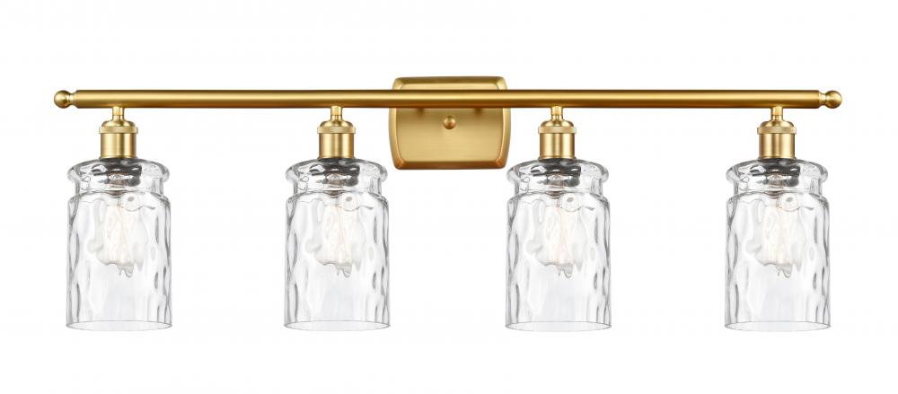 Candor - 4 Light - 35 inch - Satin Gold - Bath Vanity Light