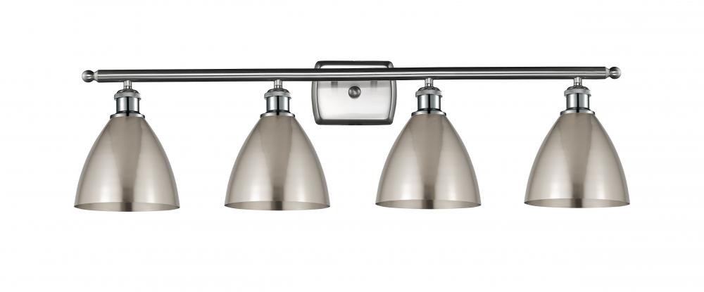 Bristol - 4 Light - 38 inch - Brushed Satin Nickel - Bath Vanity Light