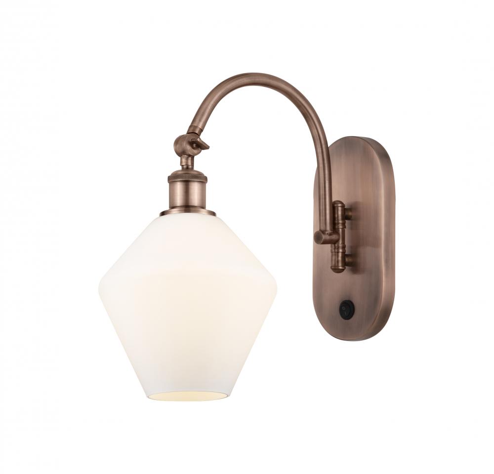 Cindyrella - 1 Light - 8 inch - Antique Copper - Sconce