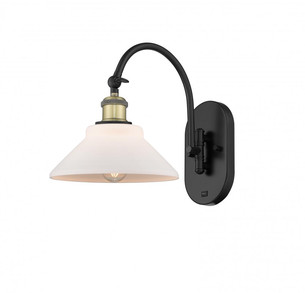 Orwell - 1 Light - 8 inch - Black Antique Brass - Sconce