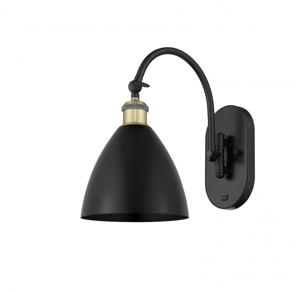 Bristol - 1 Light - 8 inch - Black Antique Brass - Sconce