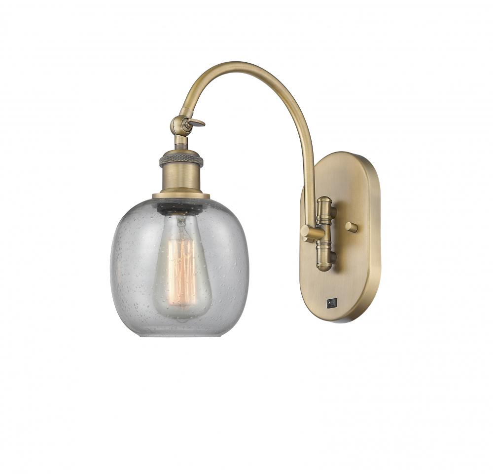 Belfast - 1 Light - 6 inch - Brushed Brass - Sconce