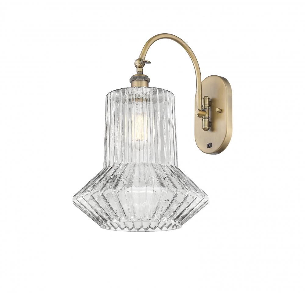 Springwater - 1 Light - 12 inch - Brushed Brass - Sconce