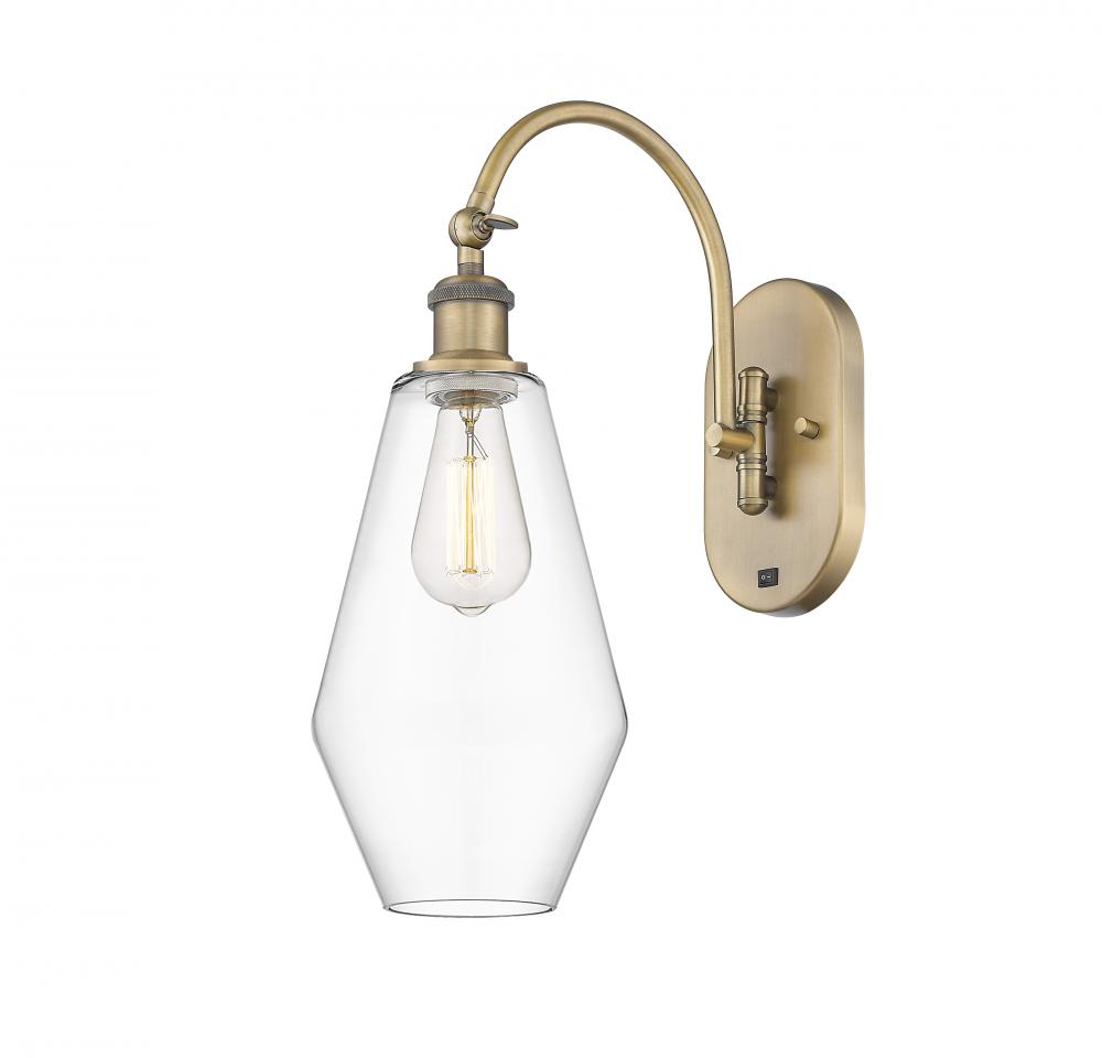 Cindyrella - 1 Light - 7 inch - Brushed Brass - Sconce