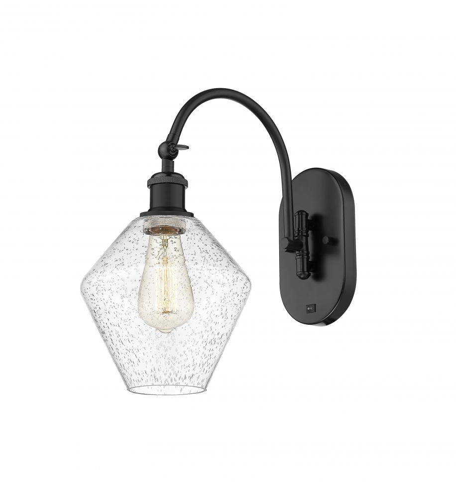 Cindyrella - 1 Light - 8 inch - Matte Black - Sconce