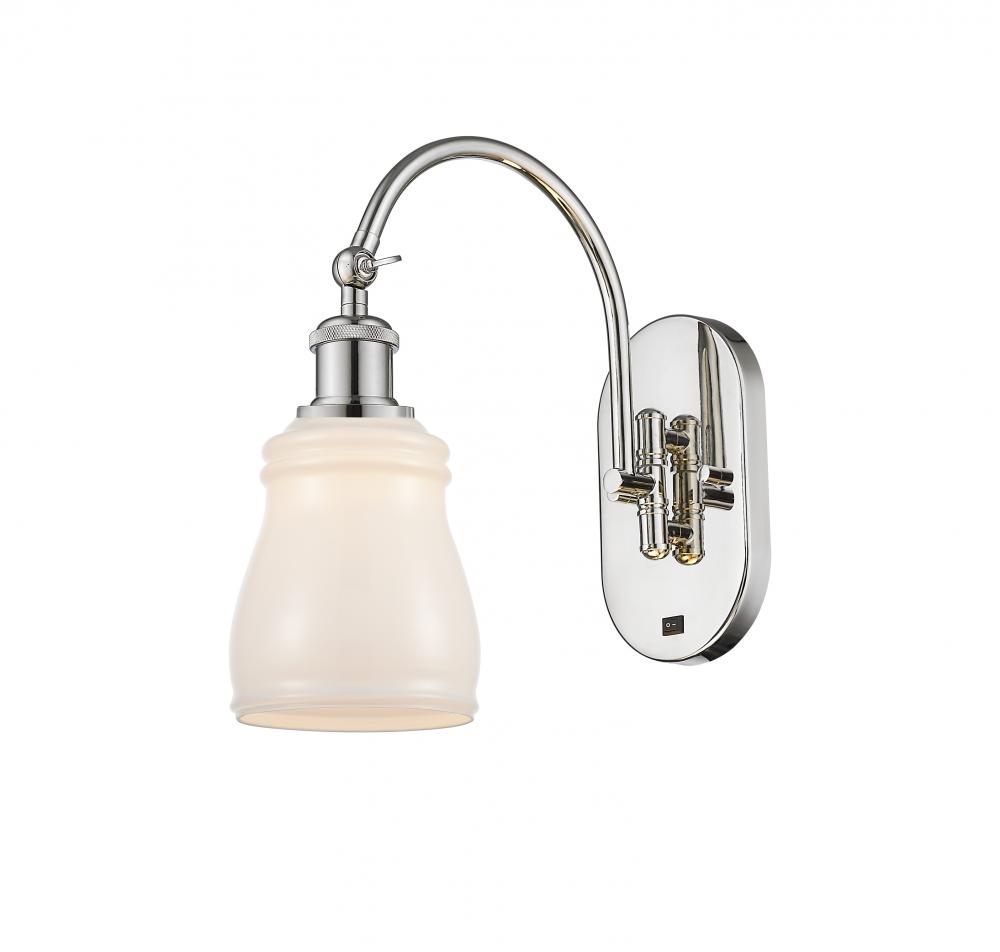 Ellery - 1 Light - 5 inch - Polished Nickel - Sconce