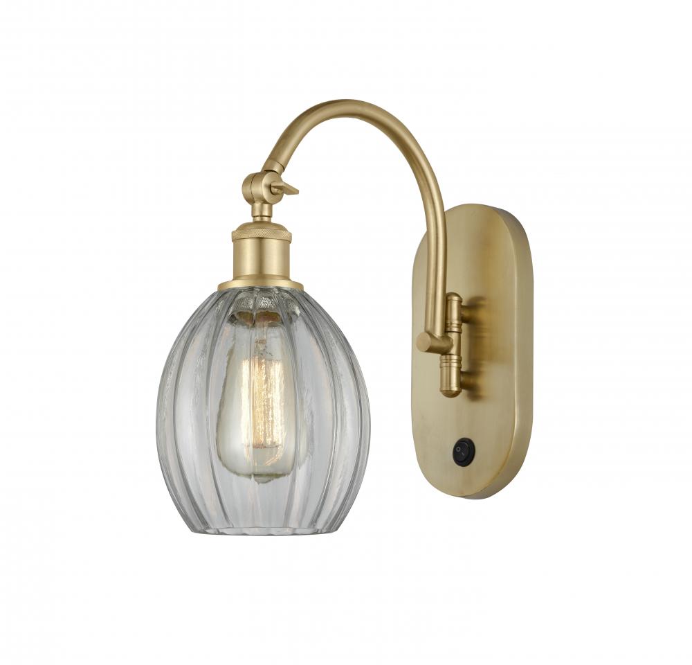 Eaton - 1 Light - 6 inch - Satin Gold - Sconce