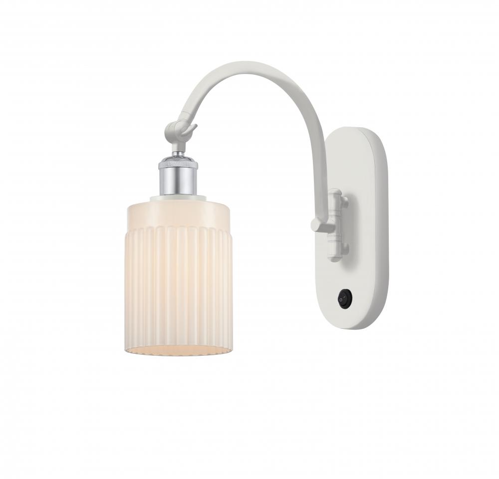 Hadley - 1 Light - 5 inch - White Polished Chrome - Sconce