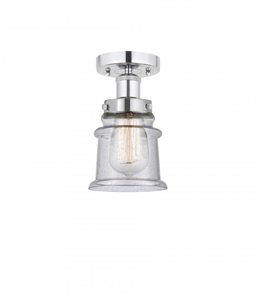 Canton - 1 Light - 5 inch - Polished Chrome - Semi-Flush Mount