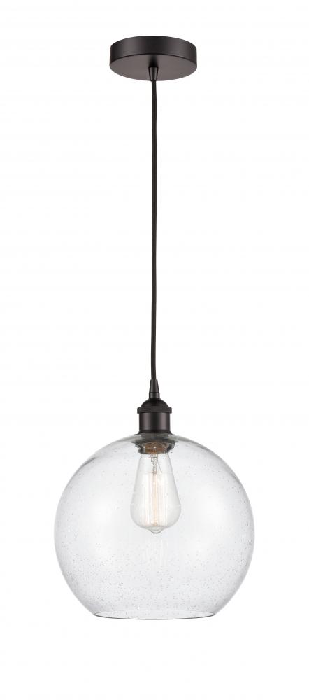 Athens - 1 Light - 10 inch - Oil Rubbed Bronze - Cord hung - Mini Pendant