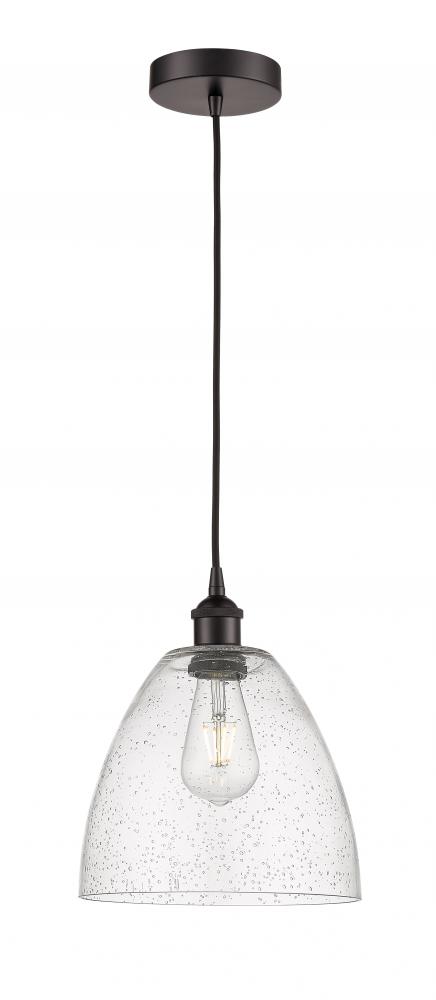 Bristol - 1 Light - 9 inch - Oil Rubbed Bronze - Cord hung - Mini Pendant