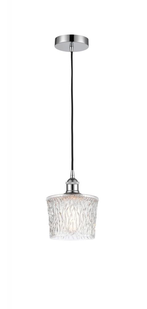 Niagara - 1 Light - 7 inch - Polished Chrome - Cord hung - Mini Pendant