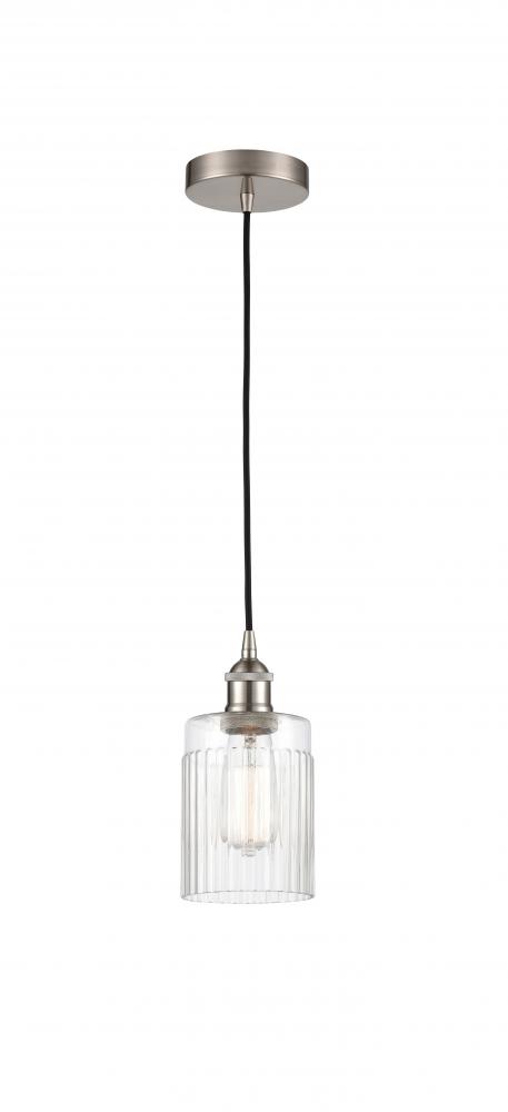 Hadley - 1 Light - 5 inch - Brushed Satin Nickel - Cord hung - Mini Pendant