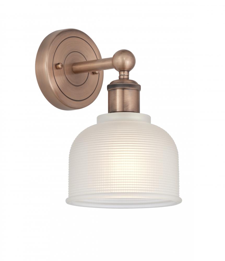 Dayton - 1 Light - 6 inch - Antique Copper - Sconce