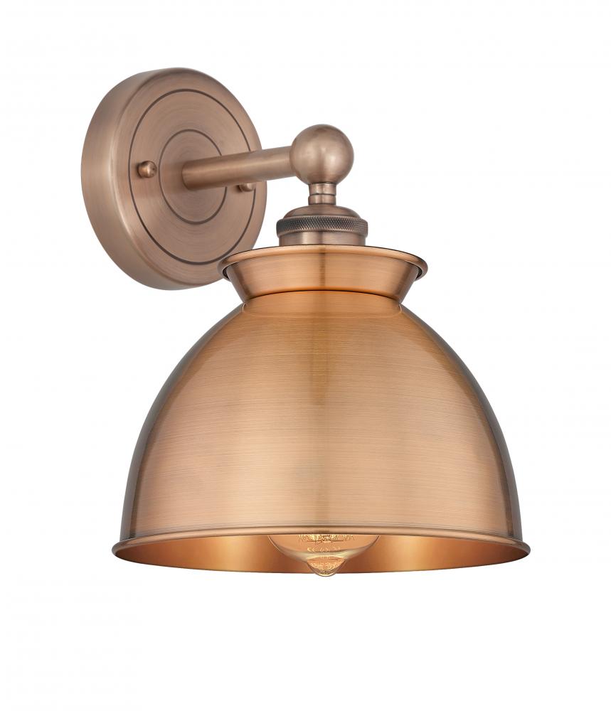 Adirondack - 1 Light - 8 inch - Antique Copper - Sconce