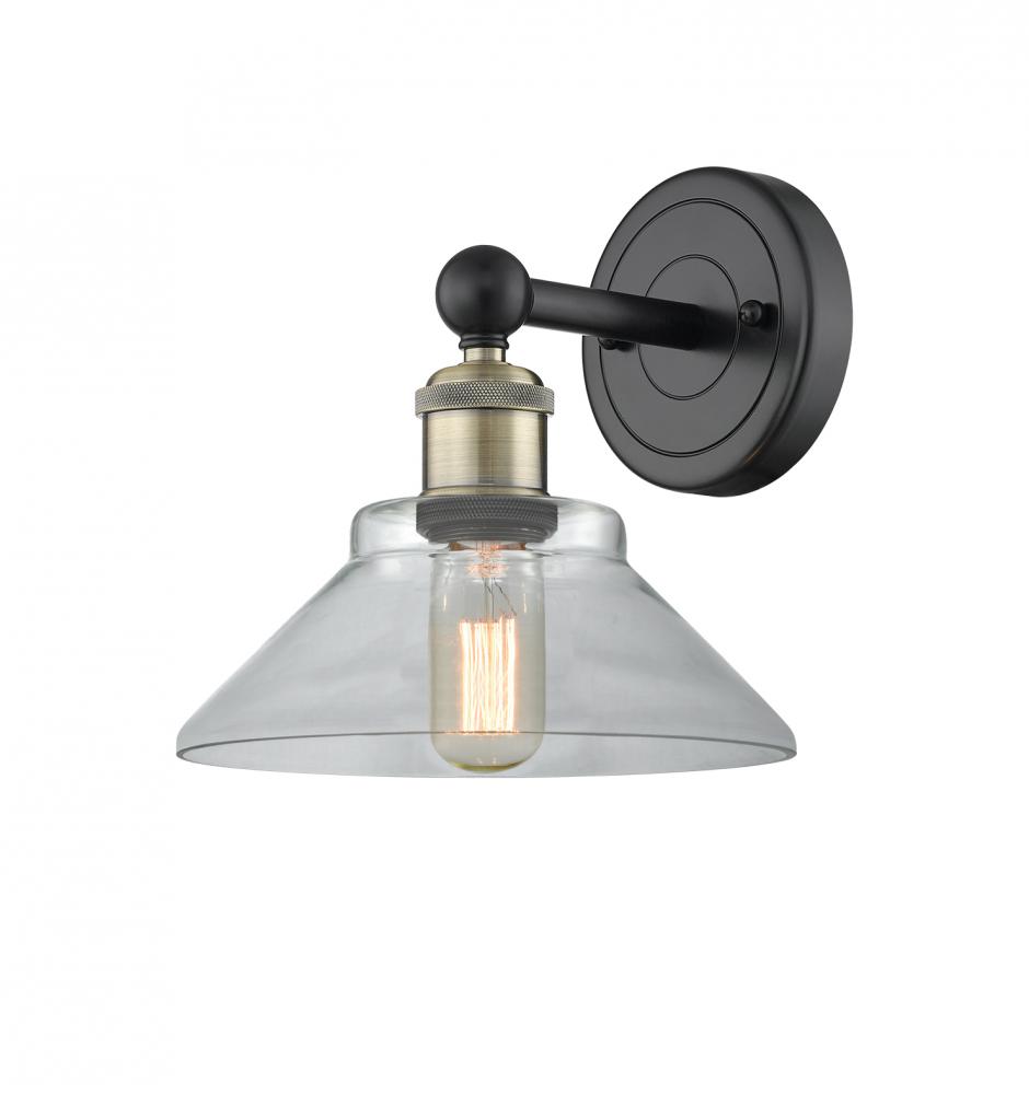 Orwell - 1 Light - 8 inch - Black Antique Brass - Sconce