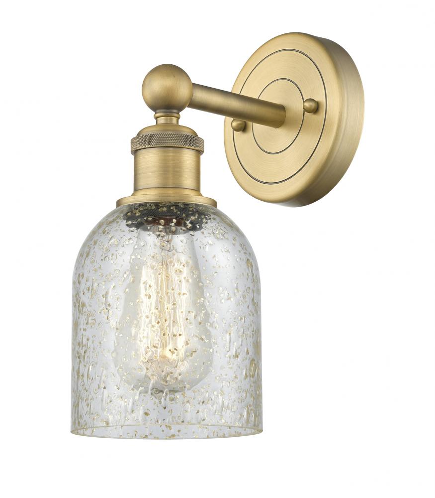 Caledonia - 1 Light - 5 inch - Brushed Brass - Sconce