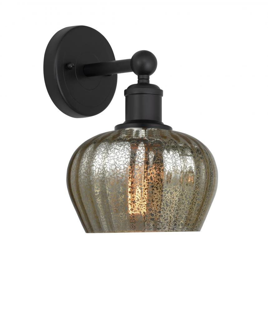 Fenton - 1 Light - 7 inch - Matte Black - Sconce