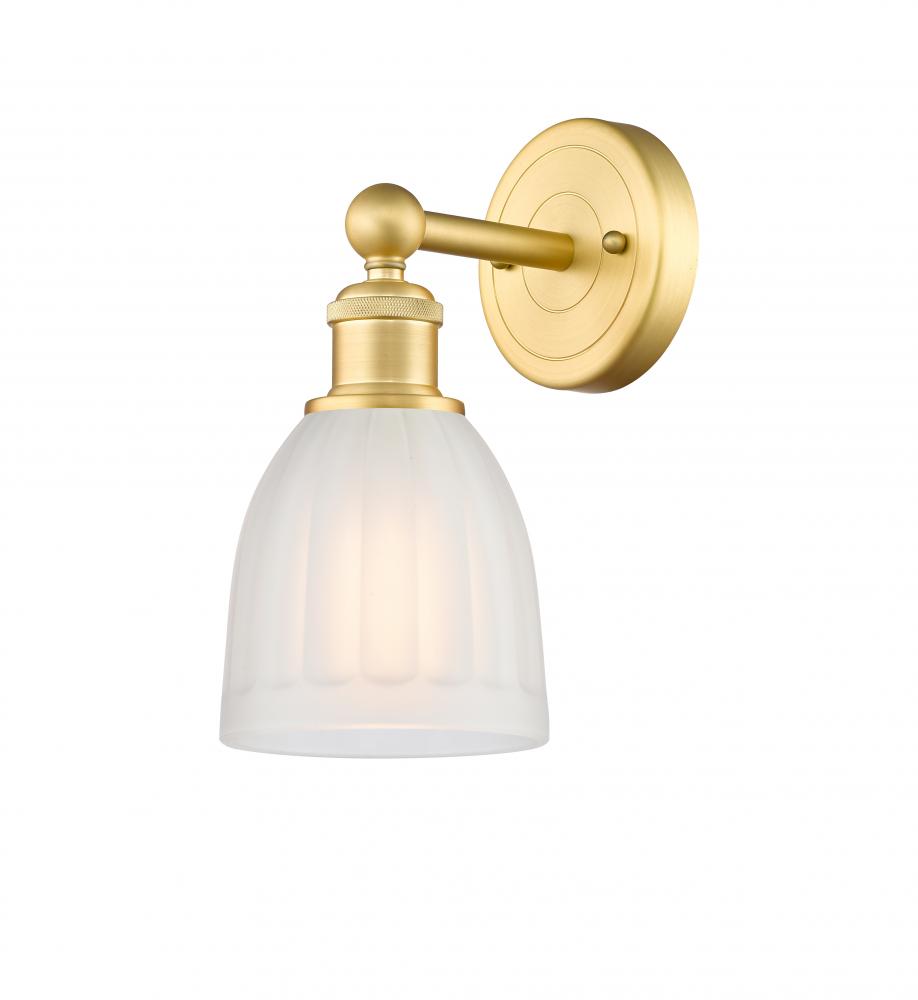 Brookfield - 1 Light - 6 inch - Satin Gold - Sconce