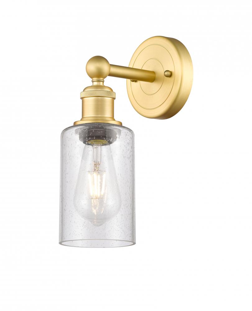 Clymer - 1 Light - 4 inch - Satin Gold - Sconce