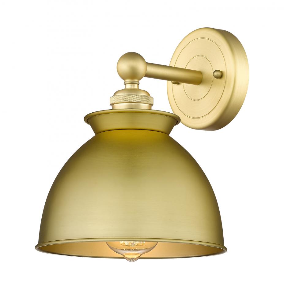 Adirondack - 1 Light - 8 inch - Satin Gold - Sconce