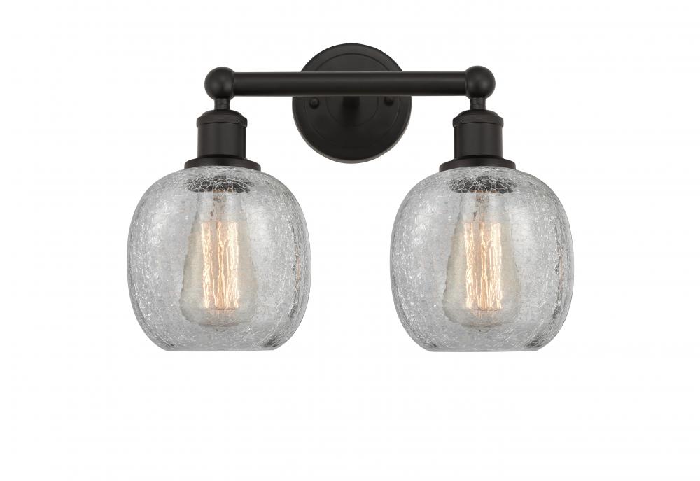 Belfast - 2 Light - 15 inch - Oil Rubbed Bronze - Bath Vanity Light