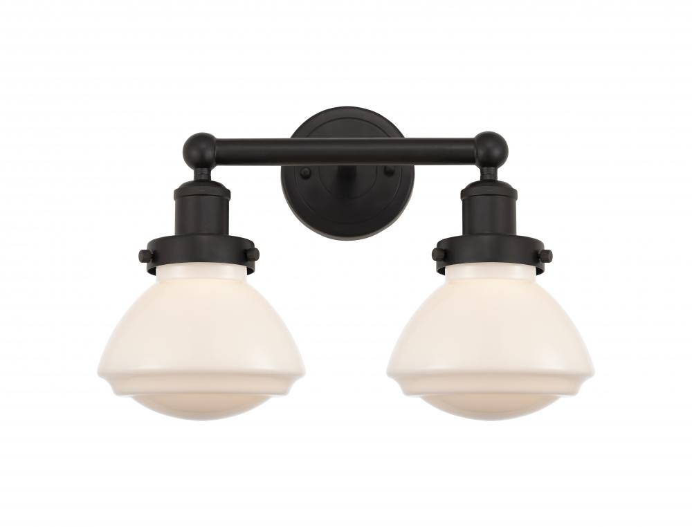 Olean - 2 Light - 16 inch - Oil Rubbed Bronze - Bath Vanity Light