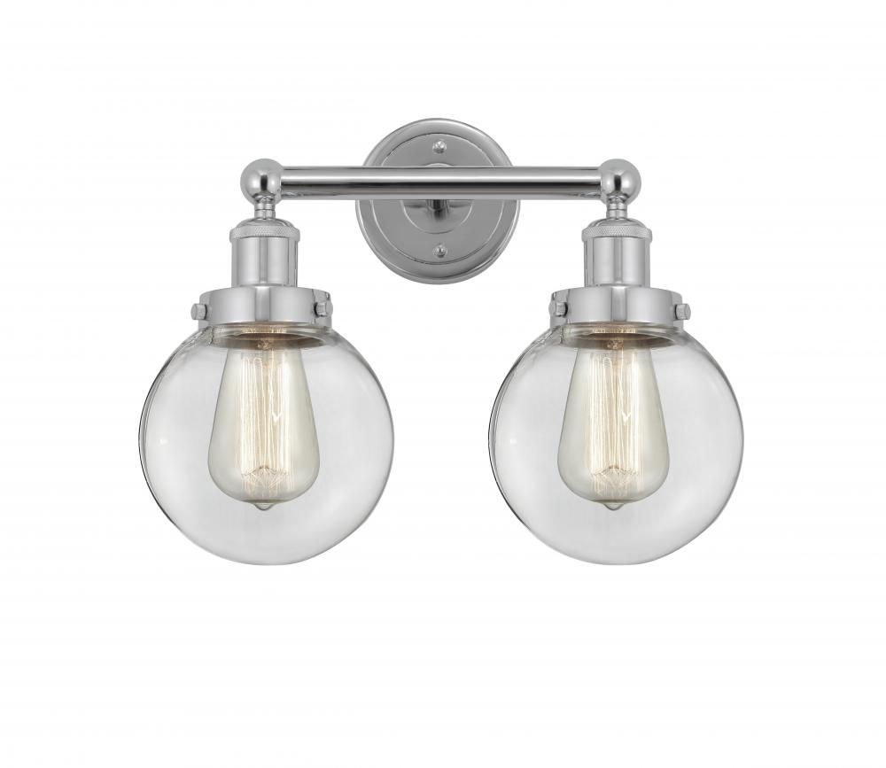 Beacon - 2 Light - 15 inch - Polished Chrome - Bath Vanity Light