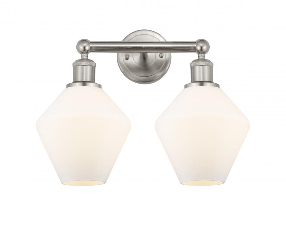 Cindyrella - 2 Light - 17 inch - Satin Nickel - Bath Vanity Light