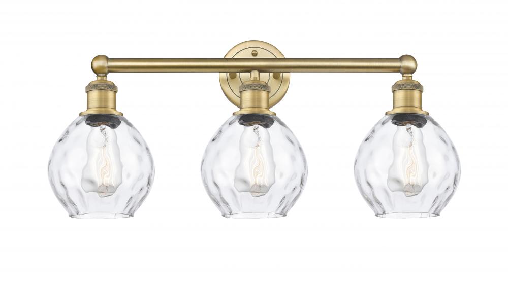 Waverly - 3 Light - 24 inch - Brushed Brass - Bath Vanity Light