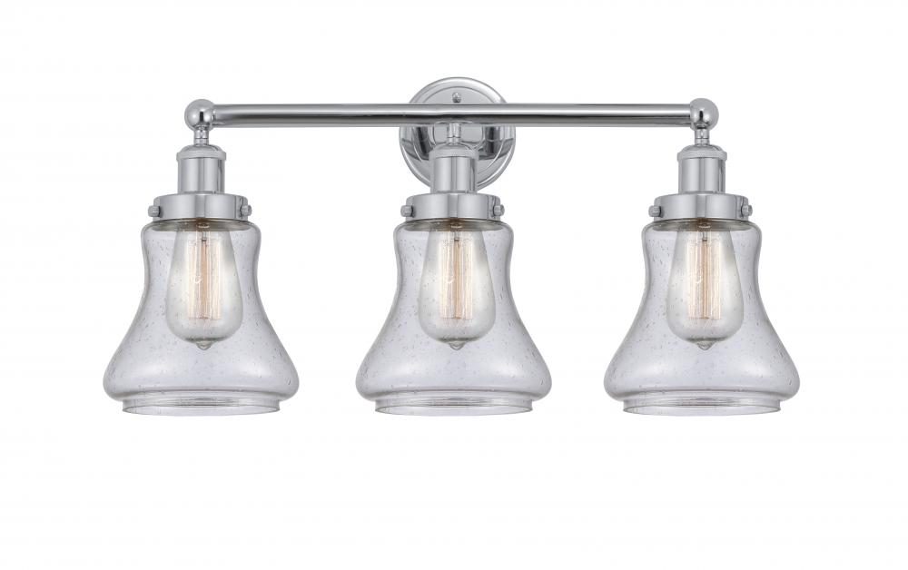 Bellmont - 3 Light - 24 inch - Polished Chrome - Bath Vanity Light