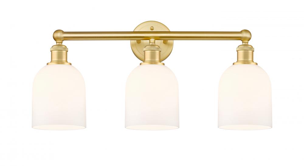 Bella - 3 Light - 24 inch - Satin Gold - Bath Vanity Light