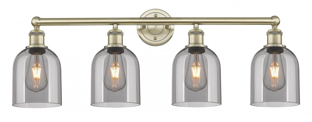 Bella - 4 Light - 33 inch - Antique Brass - Bath Vanity Light