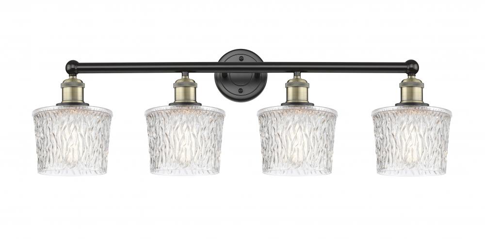 Niagara - 4 Light - 34 inch - Black Antique Brass - Bath Vanity Light